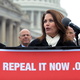 Rep. Michele Bachmann gives an anti-Affordable Care Act speech. (Tim Sloan/AFP/Getty Images)